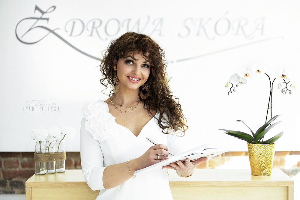 Portret biznesowy stomatologa w studio Kędzierzyn-Koźle